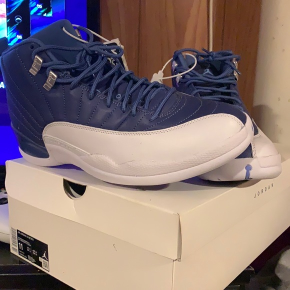 Sneaker Politics Indigo Blue Jordan 12’s